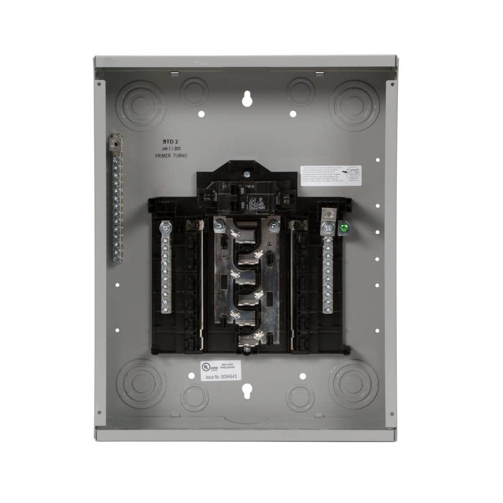 Siemens SN Series 100 Amp 12-Space 24-Circuit Indoor Main Breaker Plug-On Neutral Load Center (2)
