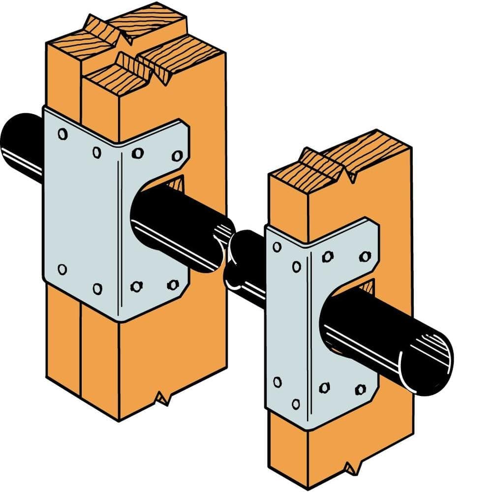 Simpson Strong-Tie SS 16-Gauge Galvanized Stud Shoe for 2x Lumber (2)