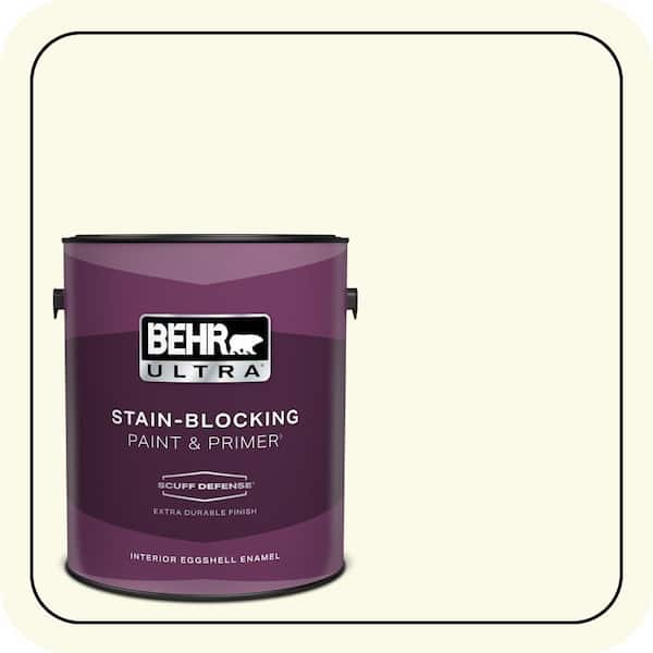 BEHR ULTRA 1 gal. #BXC-86 Elderflower Extra Durable Eggshell Enamel Interior Paint & Primer (2)
