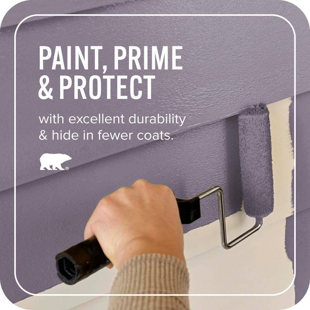 BEHR ULTRA 1 qt. #MQ5-37 Composers Magic Satin Enamel Exterior Paint & Primer (3)