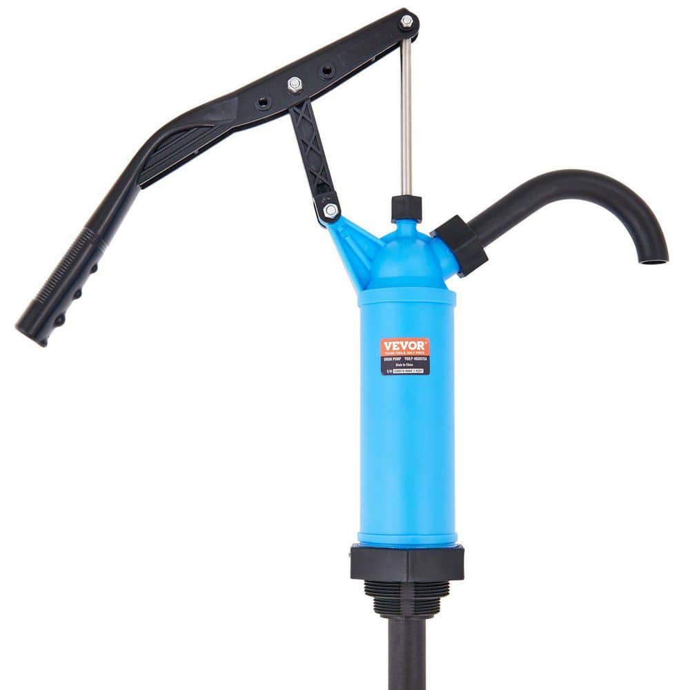Tahanbath Hand Operated Drum Pump Pressure Tank with 3-Section Suction Tube and Hose
