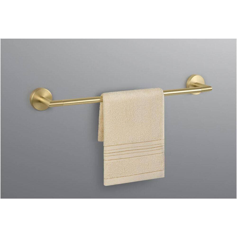 Paradise Bathworks Utopia Wall Mounted Towel Bar-Satin Brass (4)