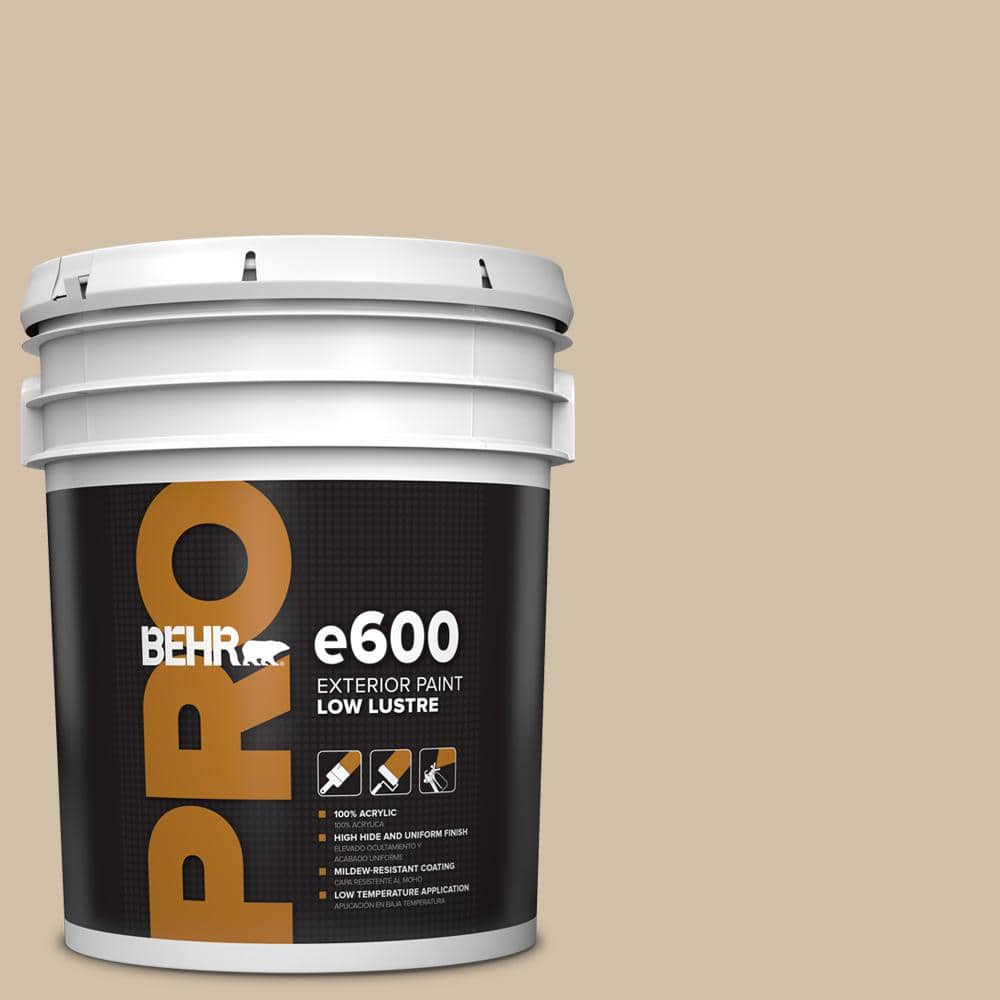 BEHR PRO 5 gal. #PPU7-08 Baja Low Luster Exterior Paint