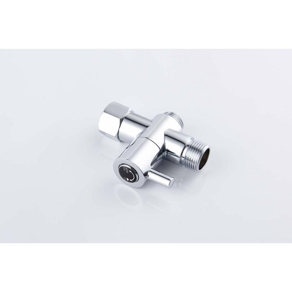 Tahanbath Bidet Sprayer for Toilet, Handheld Cloth Diaper Sprayer in Silver (3)