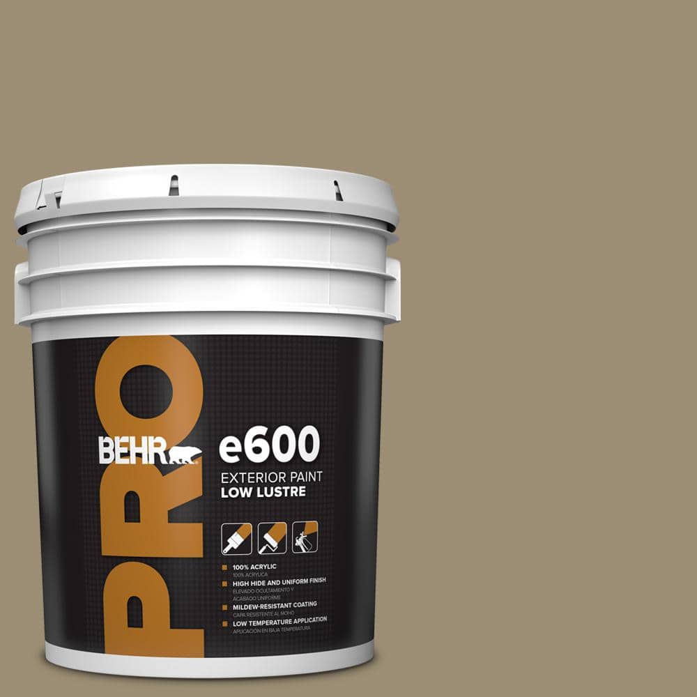 BEHR PRO 5 gal. #740D-5 Twig Basket Low Luster Exterior Paint