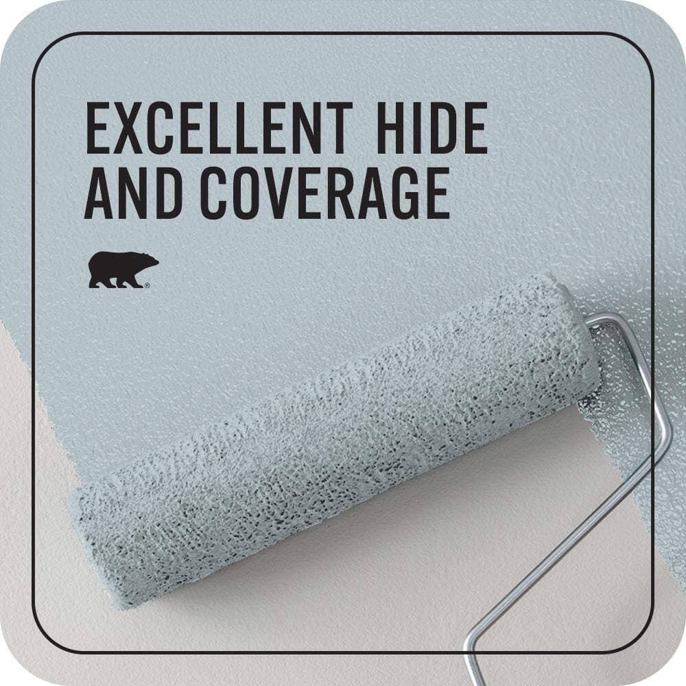 BEHR PREMIUM PLUS #N480-2 Flowing Breeze Flat EcoMix Plant-Based & Primer (2)