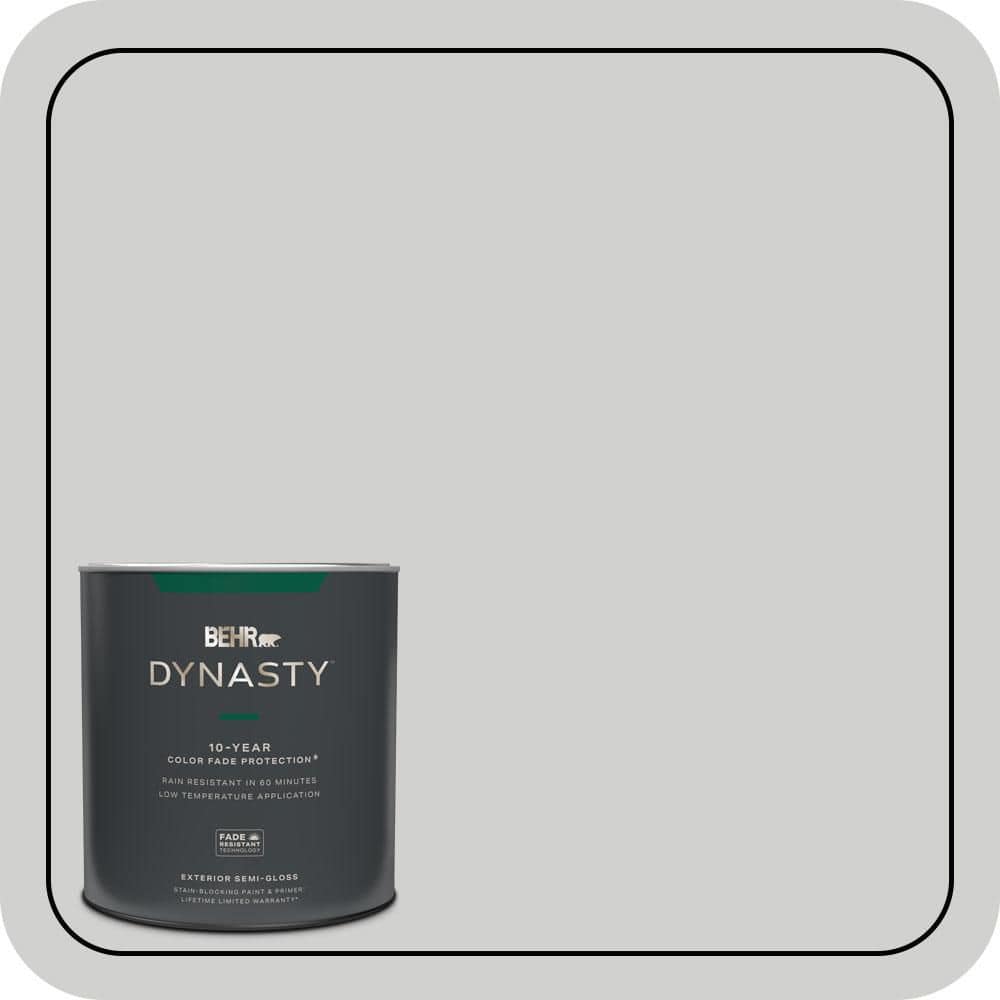 BEHR DYNASTY 1 qt. #PPU26-15 Halation Semi-Gloss Exterior Stain-Blocking Paint & Primer