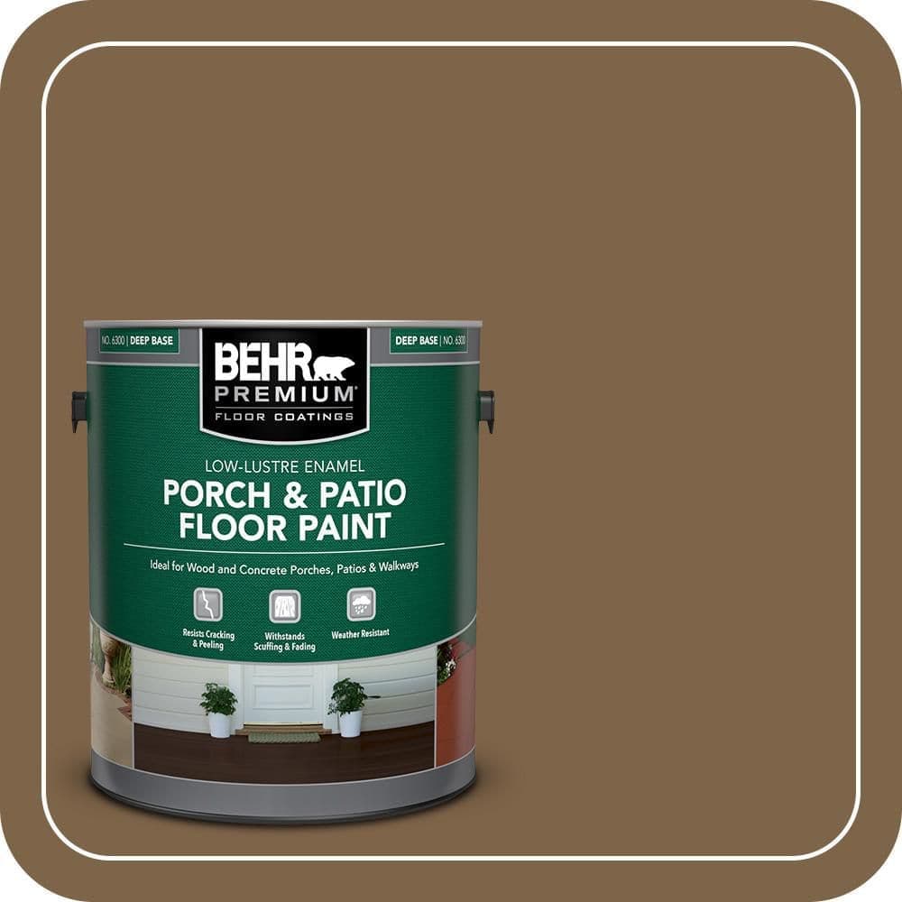 BEHR PREMIUM #PPU4-19 Textured Low-Lustre Enamel Interior/Exterior Porch and Patio Anti-Slip Floor Paint (1)