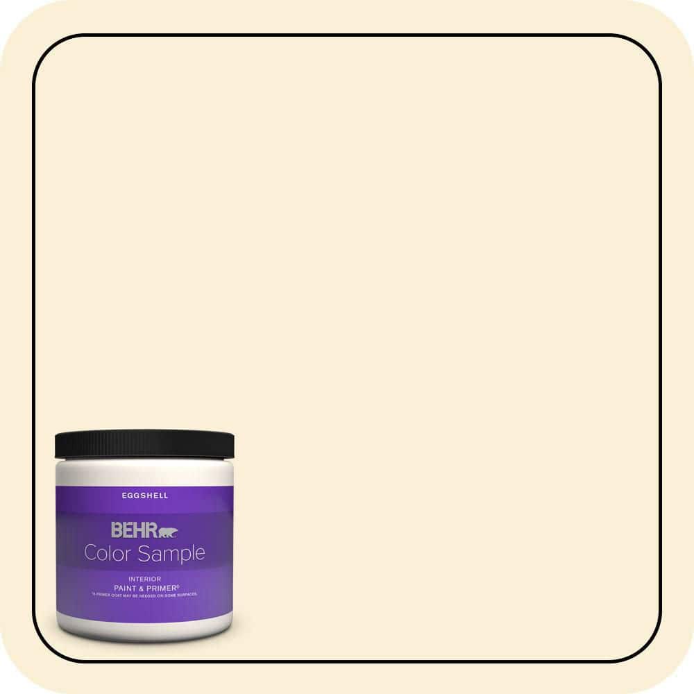 BEHR PREMIUM PLUS #340A-1 Pineapple Fizz Enamel & Primer Color Sample (1)