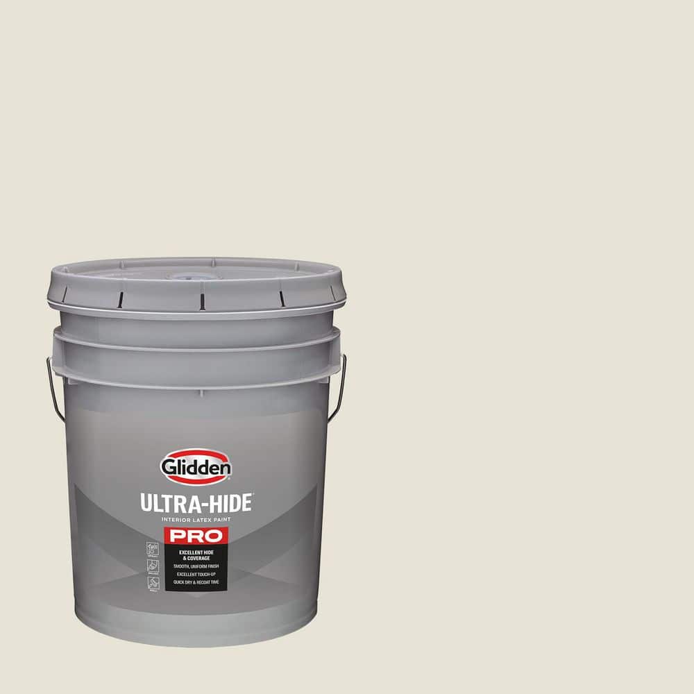 Glidden Ultra-Hide 1 gal. PPG1023-1 Oatmeal Eggshell Interior Paint