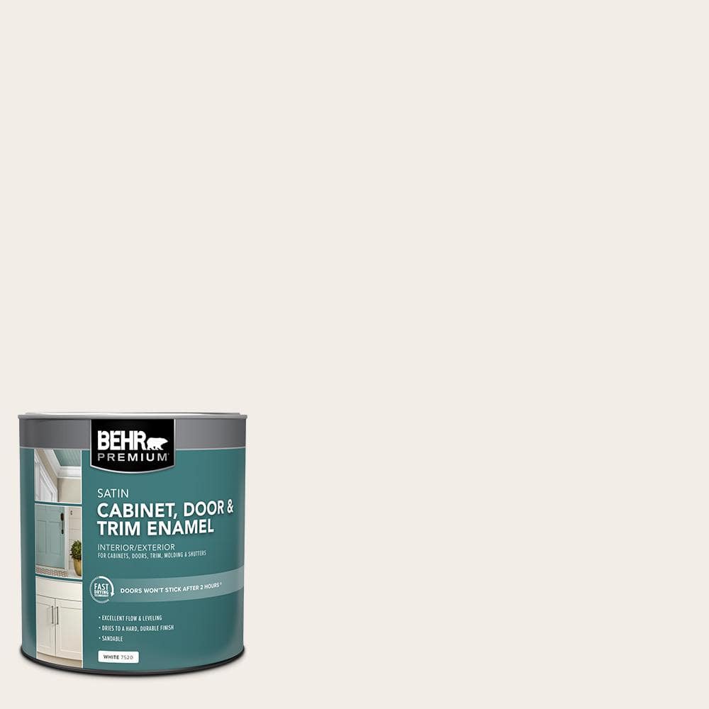 BEHR PREMIUM #RD-W10 Enamel Interior/Exterior Cabinet, Door & Trim Paint