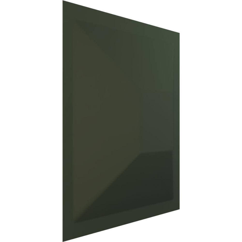 Ekena Millwork 11-7/8"W x 11-7/8"H Diane EnduraWall Decorative 3D Wall Panel, Satin Hunt Club Green (Covers 0.98 Sq.Ft.) (2)