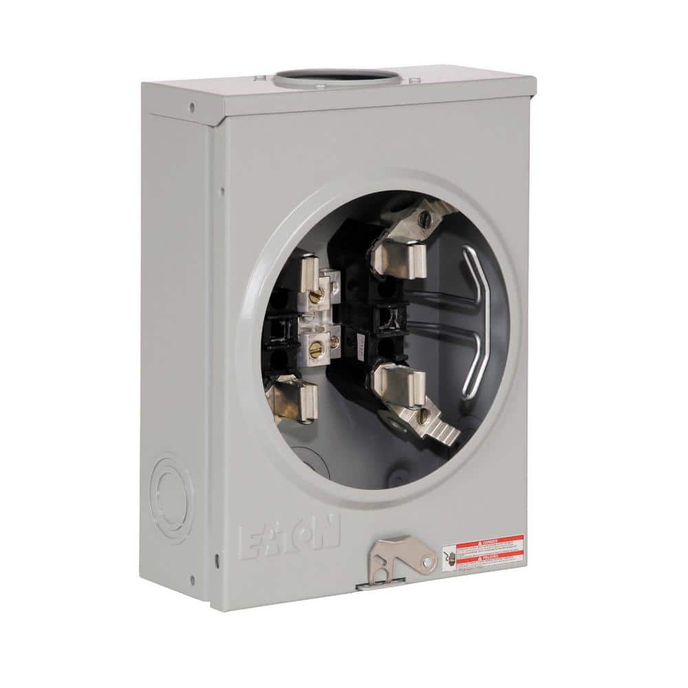 Eaton 125 Amp Overhead Ring-Less Horn Bypass Single Meter Socket (3)