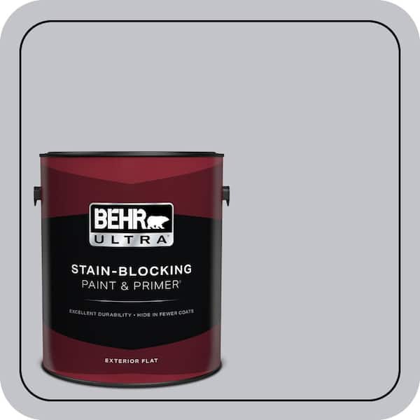 BEHR ULTRA 1 gal. #N540-2 Glitter color Flat Exterior Paint & Primer (2)