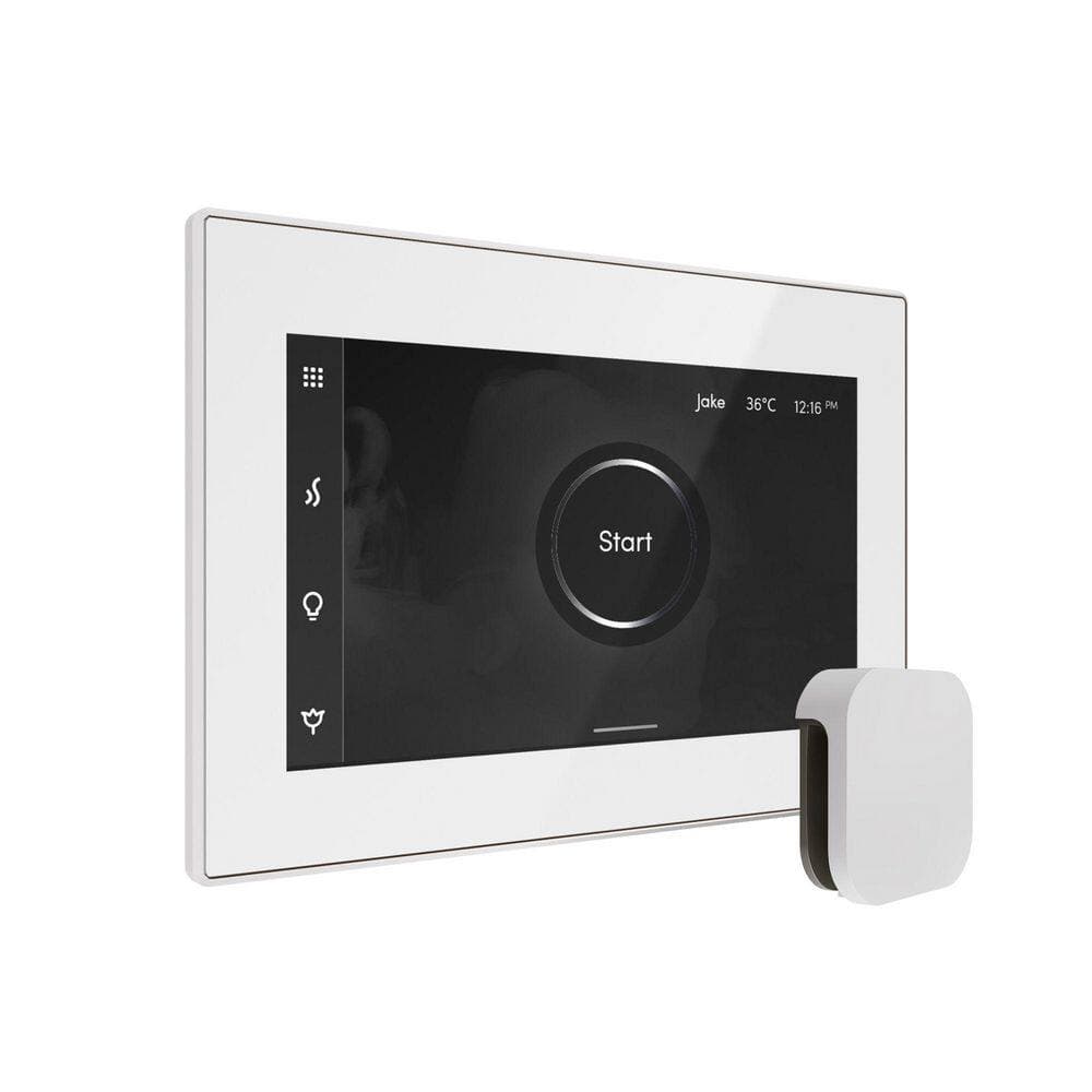 Mr. Steam XDream Steam Shower Control Package with iSteamX Control and Steamhead in White (2)