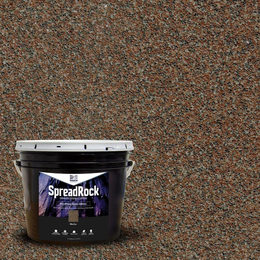 DAICH SpreadRock Granite Stone Coating Mocha Interior/Exterior