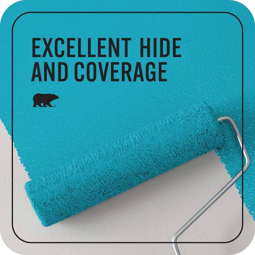 BEHR PREMIUM PLUS #P480-5 High Dive Flat EcoMix Plant-Based & Primer (2)