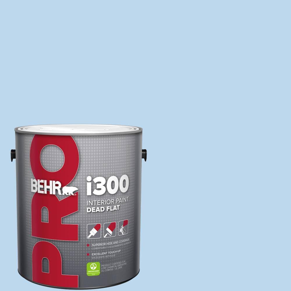 BEHR PRO 1 gal. #P520-1 First Rain Dead Flat Interior Paint (1)