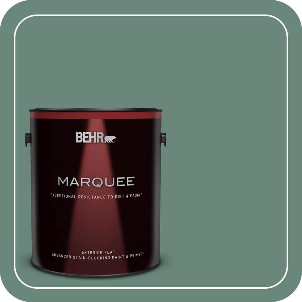 BEHR MARQUEE 1 gal. #470F-5 Garland Flat Exterior Paint & Primer