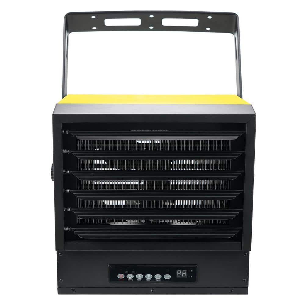 DuraHeat 10000-Watt Hardwire Electric Forced Air Ceiling Garage Heater with Remote Control, Timer, 240-Volt, 60 Amp, 34,120 BTU (3)
