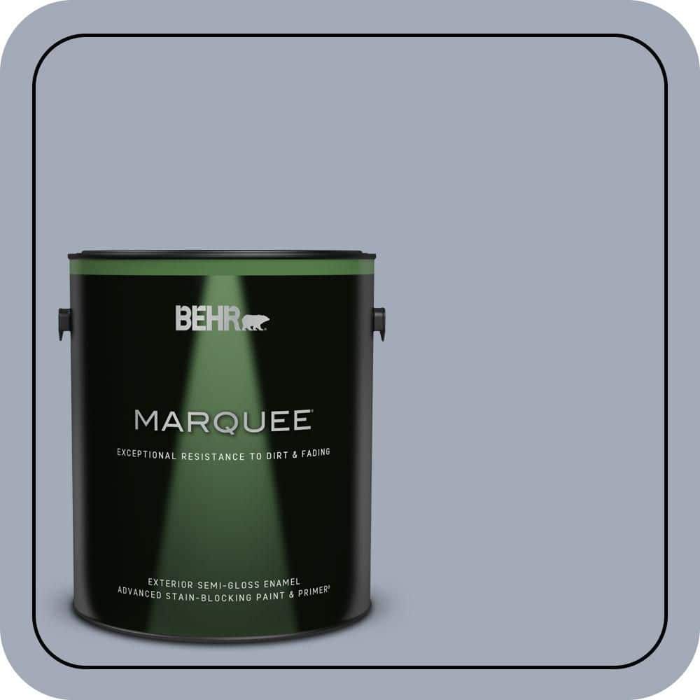 BEHR MARQUEE 1 gal. #610F-5 Ridge View Semi-Gloss Enamel Exterior Paint & Primer