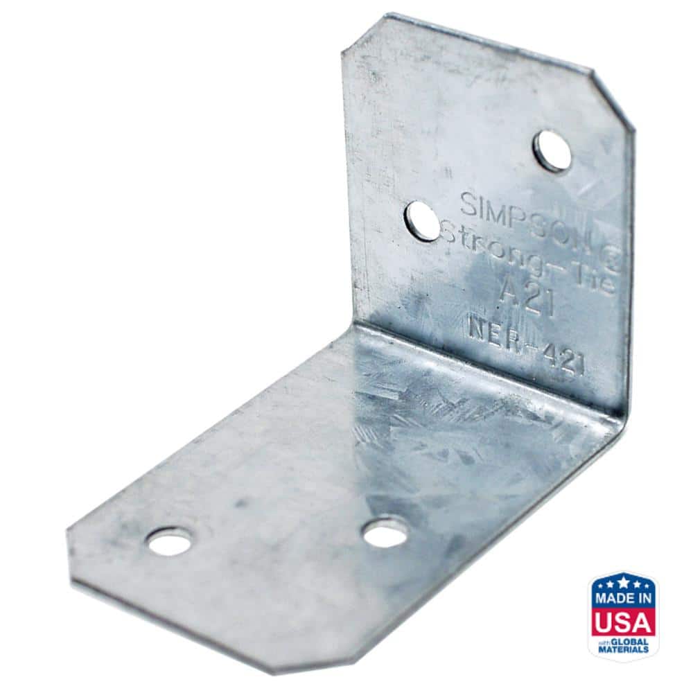 Simpson Strong-Tie 5-7/8 in. 5-7/8 in. 1-1/2 in. Galvanized Angle