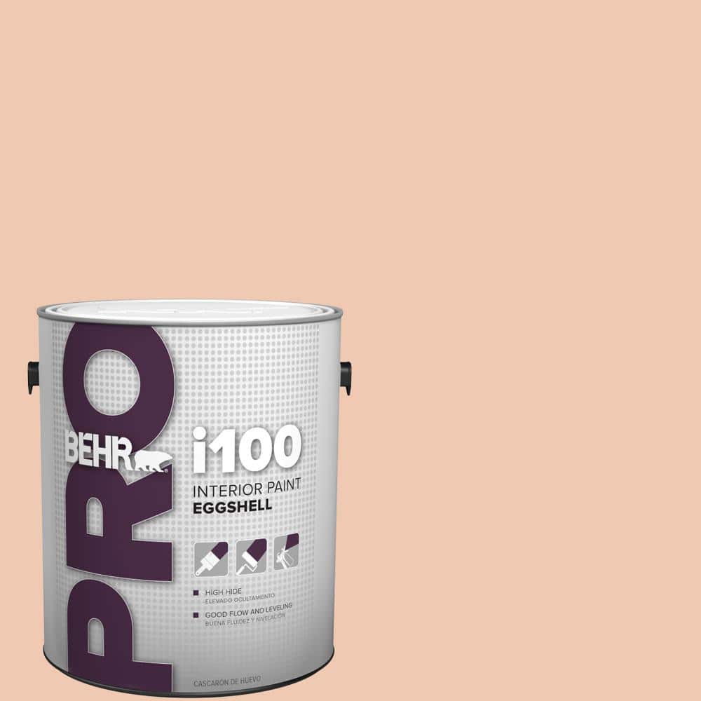 BEHR PRO 1 gal. #240E-2 Peach Bud Eggshell Interior Paint