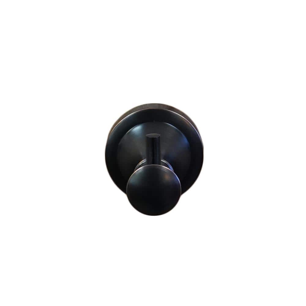 Dyconn London 2.42 in . Knob Bathroom Robe/Towel Hook in Oil Rubbed Bronze (1)