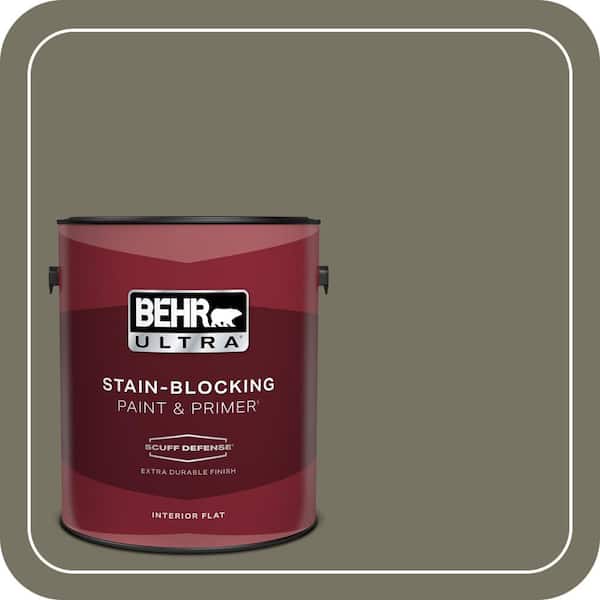 BEHR PREMIUM PLUS #BXC-20 Amazon River Flat Interior/ & Primer Color Sample (2)