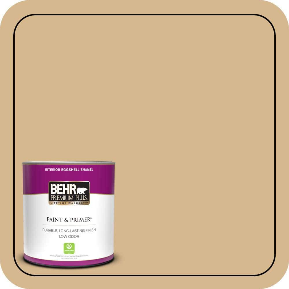 BEHR PREMIUM PLUS #BXC-34 Mineral Yellow Enamel Low Odor & Primer