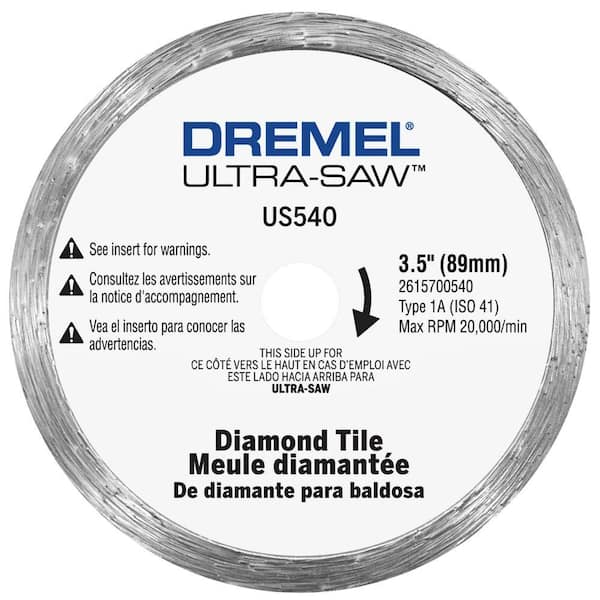 Dremel Ultra-Saw US540 3.5" Diamond Tile Cutting Wheel (2)