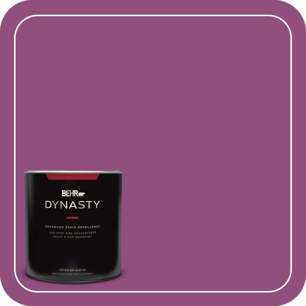 BEHR DYNASTY 1 qt. #P110-7 XOXO Matte Interior Stain-Blocking Paint and Primer
