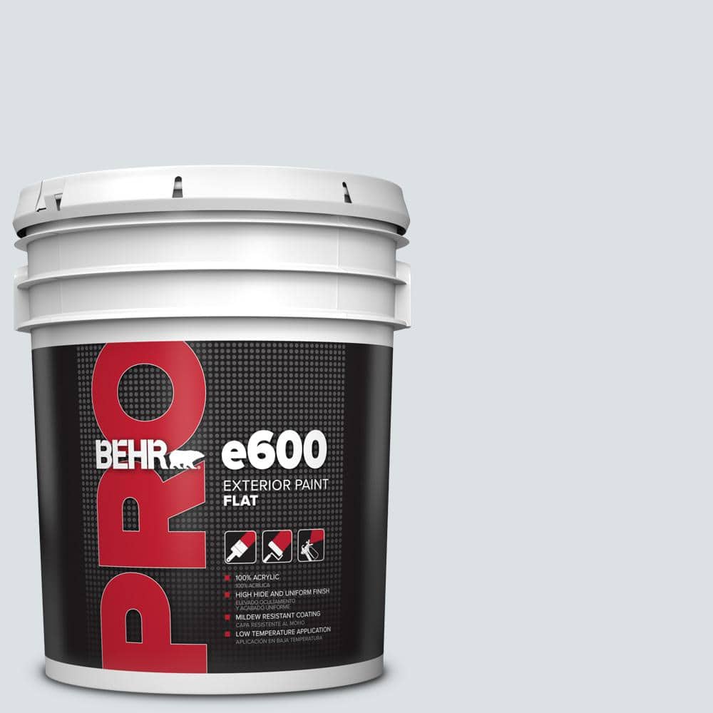 BEHR PRO 5 gal. #ECC-32-2 Beach Wind Flat Exterior Paint
