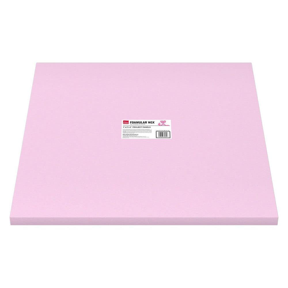 Owens Corning FOAMULAR NGX 1 in. x 2 ft. x 2 ft. R-5 Project Panel XPS Rigid Foam Board Insulation