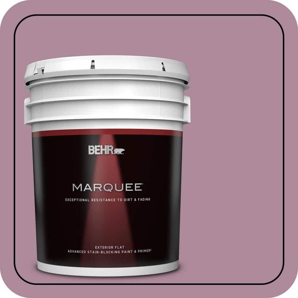 BEHR MARQUEE 5 gal. #S120-5 Reserve Flat Exterior Paint & Primer (1)