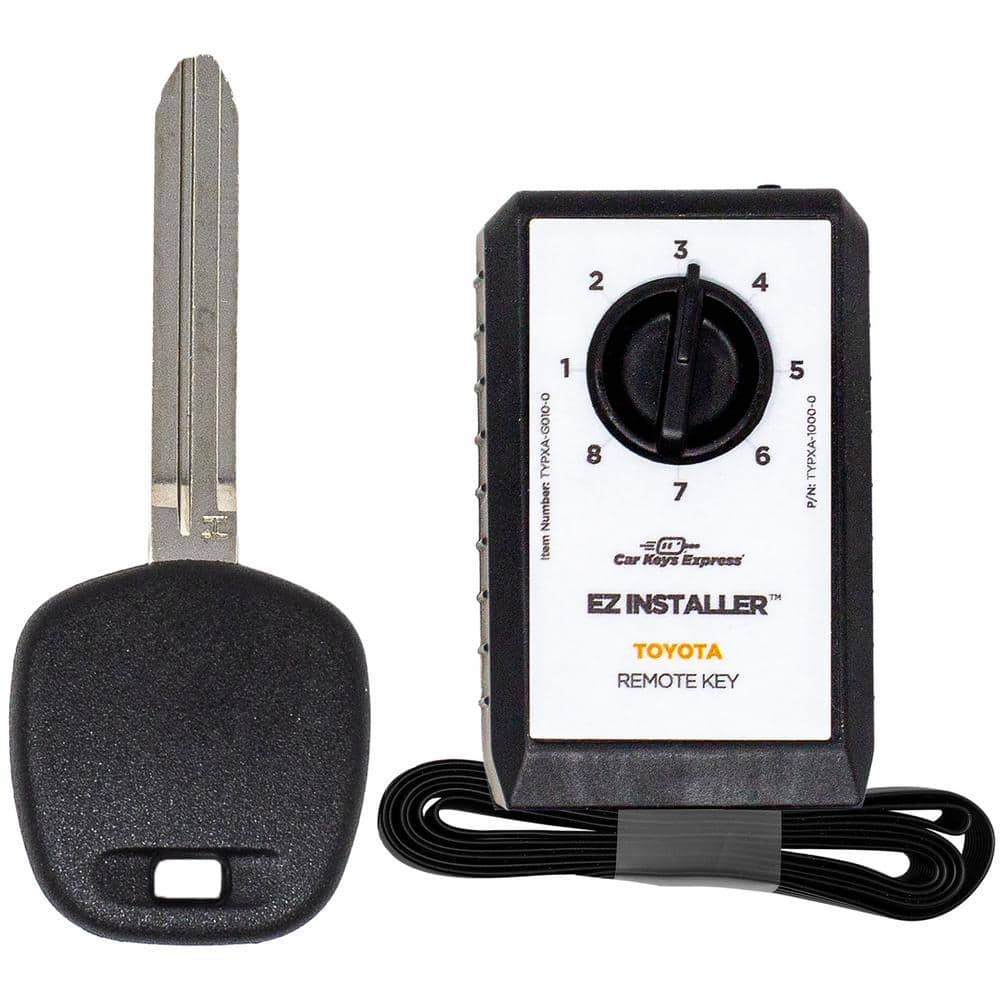 Car Keys Express Toyota Simple Key-Transponder Key and Programming Device to Lock and Unlock Doors and Starting Ignition