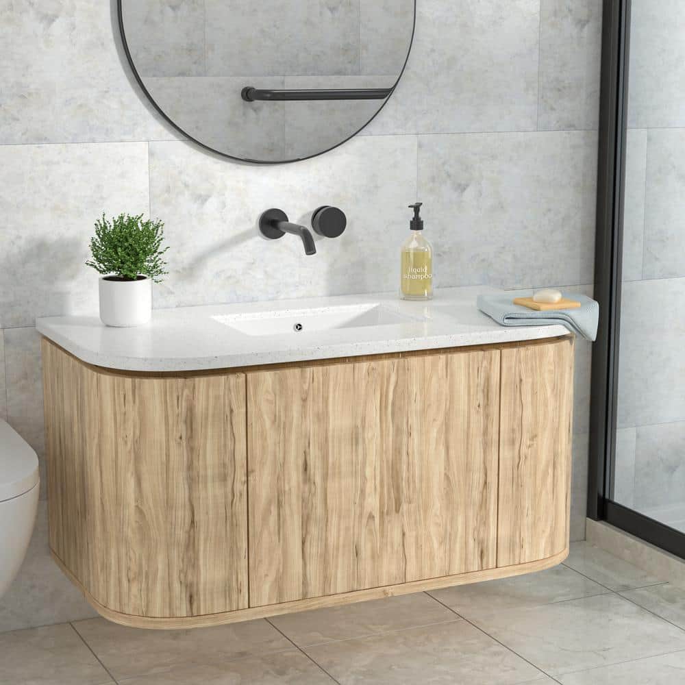 Unbranded 21 in. Undermount Rectangular Bathroom Sink Art Basin with Overflow in White Ceramic (2)