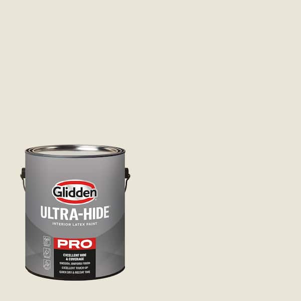 Glidden Ultra-Hide 1 gal. PPG1097-1 Cold Foam Eggshell Interior Paint (2)