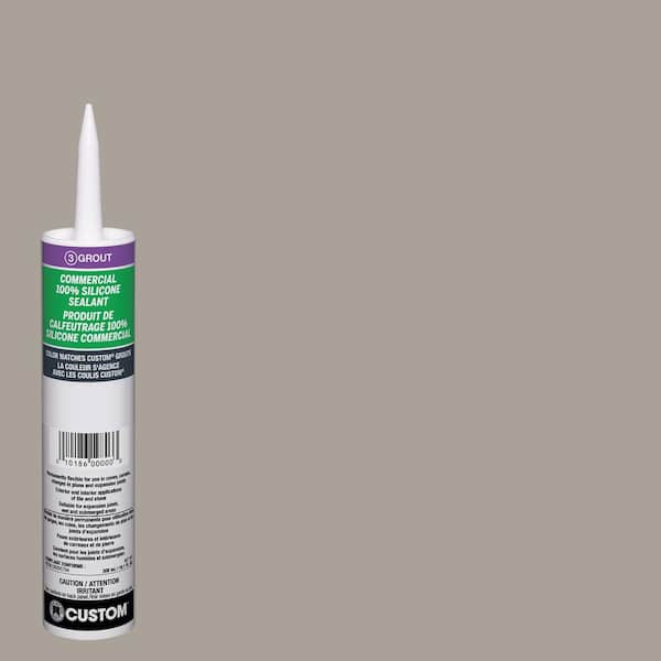Custom Building Products Commercial #543 Driftwood 10.1 oz. Silicone Caulk