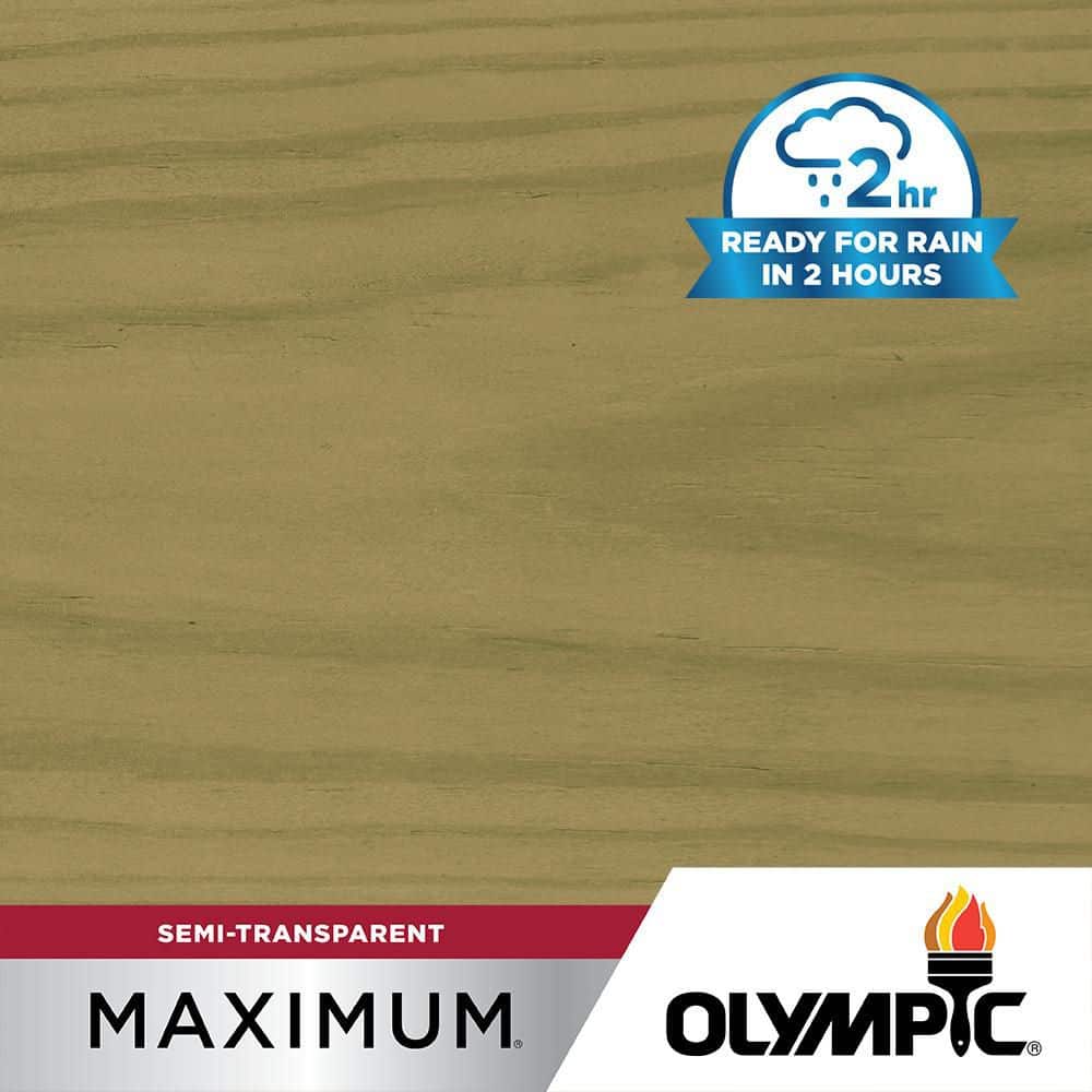 Unbranded Maximum 8 oz. ST-2018 Outside White Semi-Transparent Exterior Stain and Sealer in 1- Low VOC