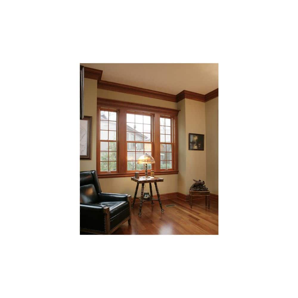 HOUSE OF FARA 9/16 in. D x 2-1/4 in. W x 84 in. L Unfinished Solid Red Oak Wood Casing Moulding (2)