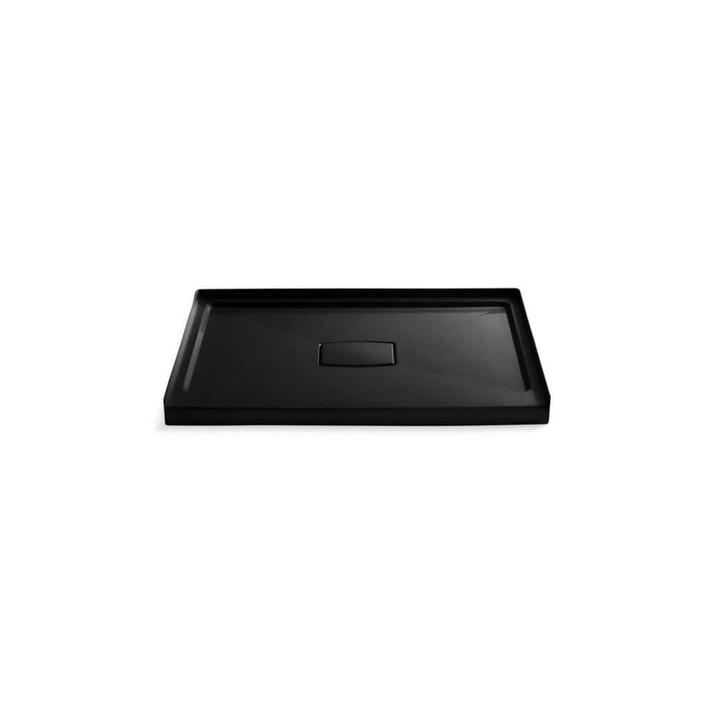KOHLER Archer 48 in. L 36 in. W Alcove Shower Pan Base with Drain and Removable Cover (2)