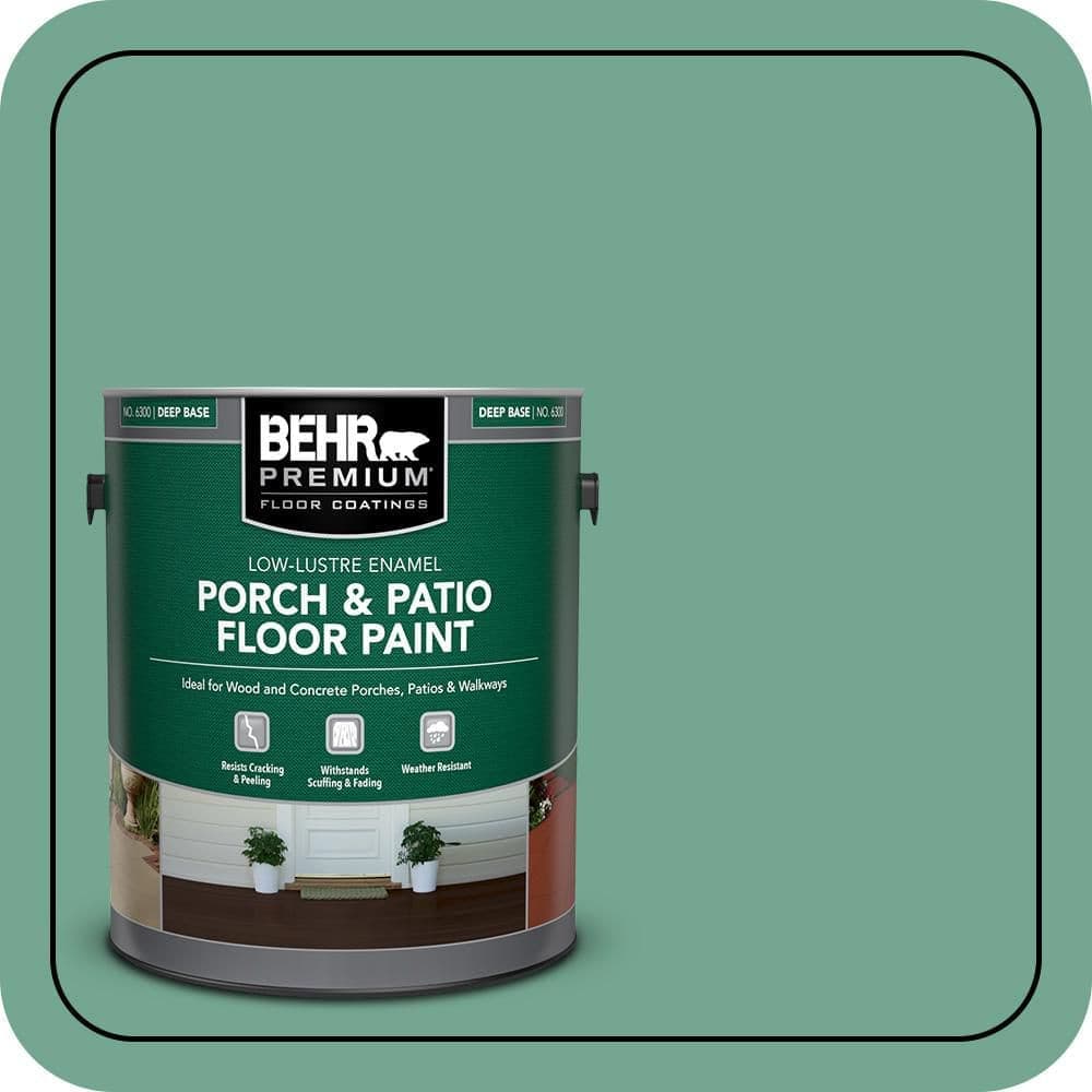 BEHR PREMIUM #M420-5 Textured Low-Lustre Enamel Interior/Exterior Porch and Patio Anti-Slip Floor Paint (1)