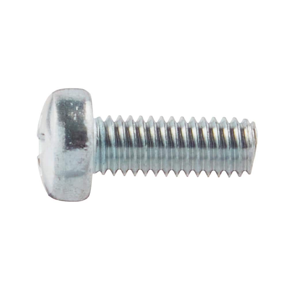 Everbilt M3-0.5 x 8mm Zinc Pan Head Phillips Drive Machine Screw 4-Pieces (3)