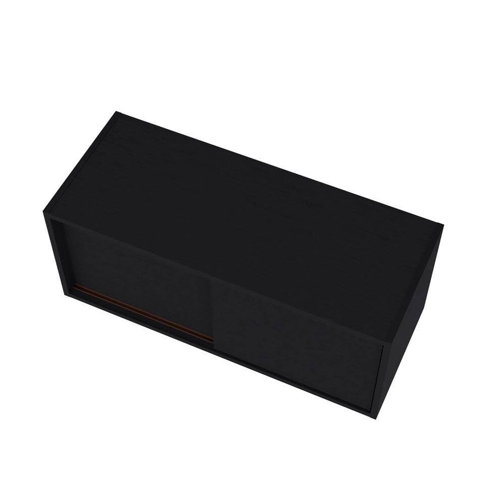 Tahanbath 32.00 in. W x 13.00 in. D x 13.00 in. H Bathroom Storage Wall Cabinet in Black (3)