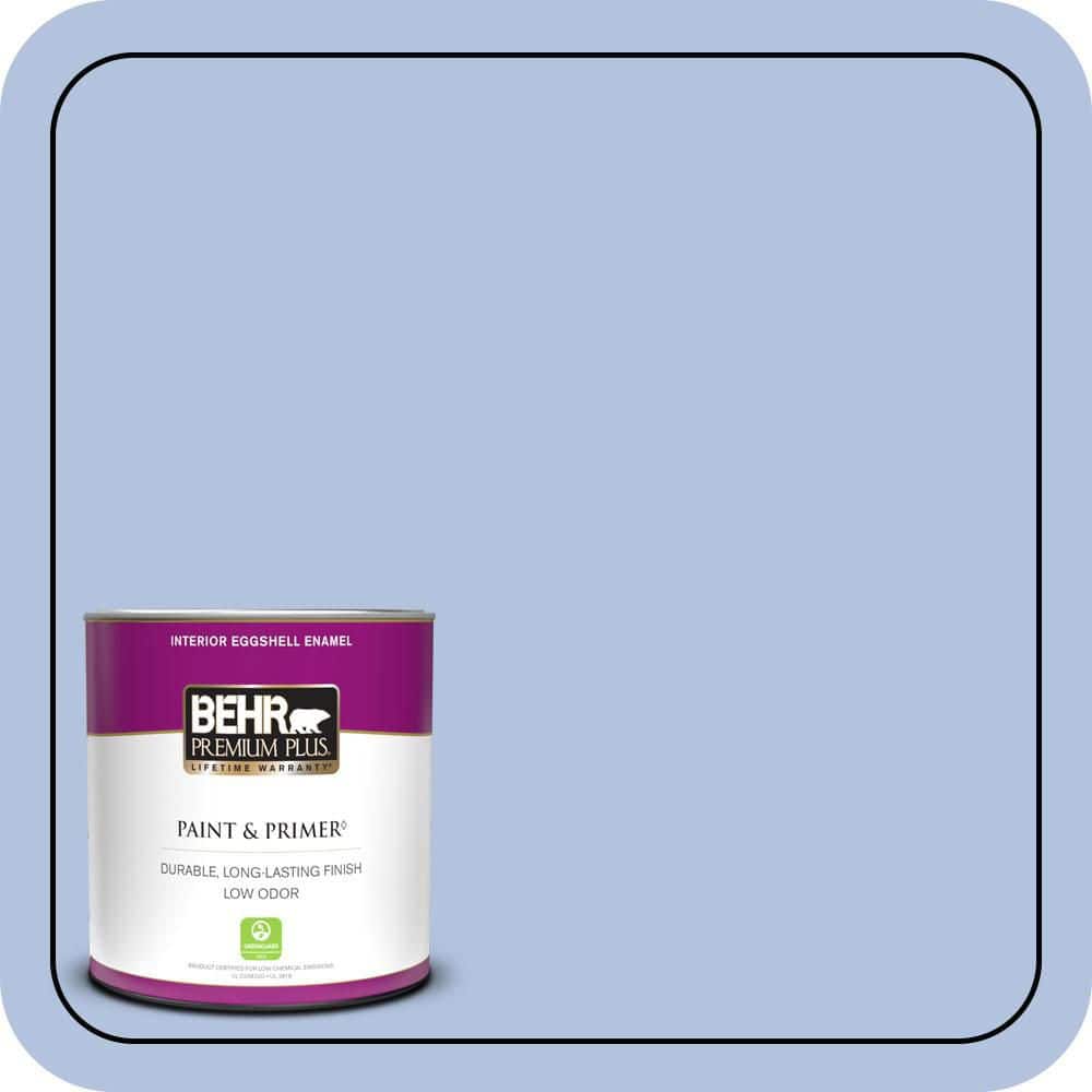 BEHR PREMIUM PLUS 1 qt. #M540-3 Eternal Elegance Eggshell Enamel Low Odor Interior Paint & Primer