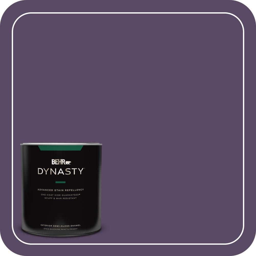 BEHR DYNASTY 1 qt. #M570-7 Paparazzi Semi-Gloss Enamel Interior Stain-Blocking Paint and Primer