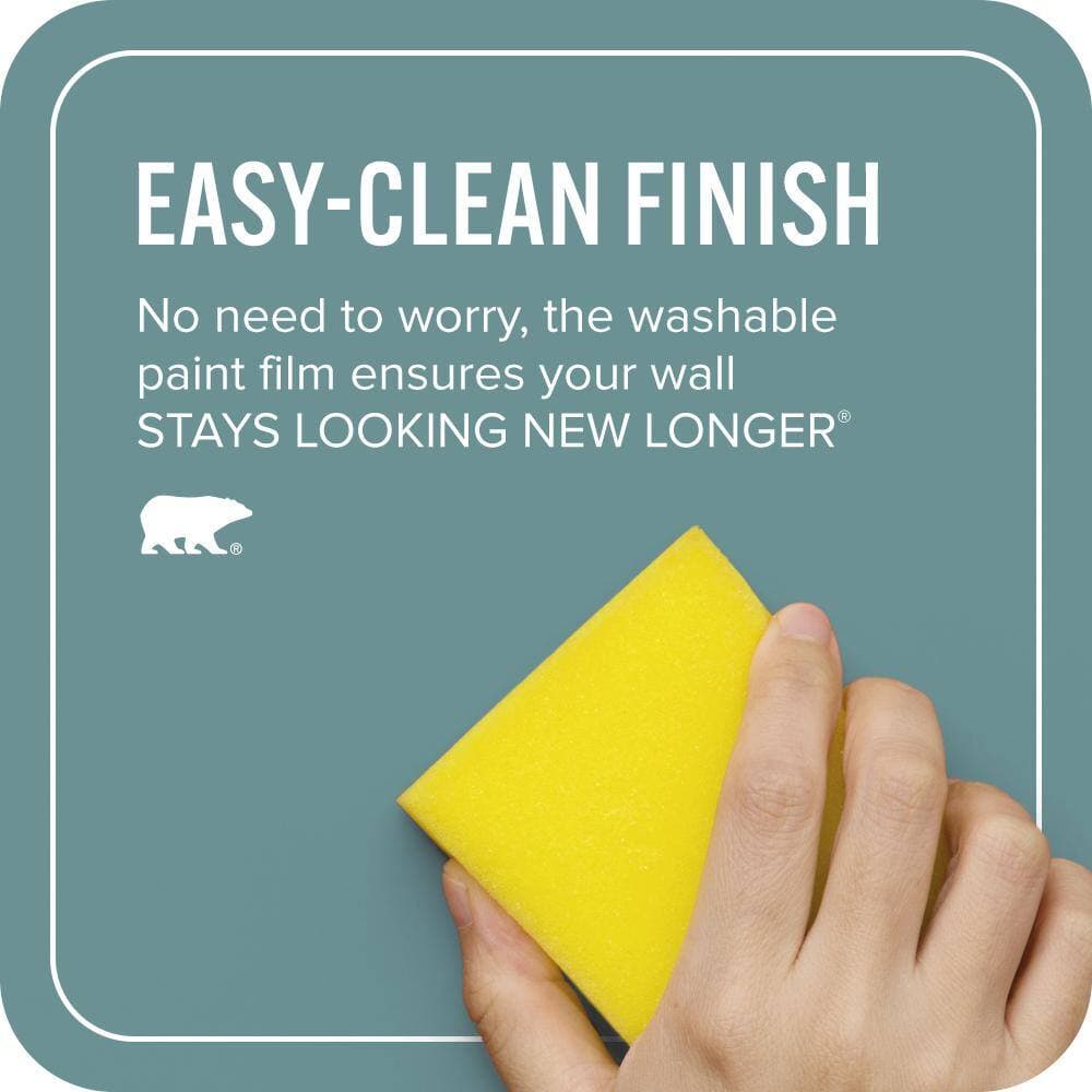 BEHR ULTRA 1 gal. #T15-16 Blue Clay Extra Durable Eggshell Enamel Interior Paint & Primer (4)