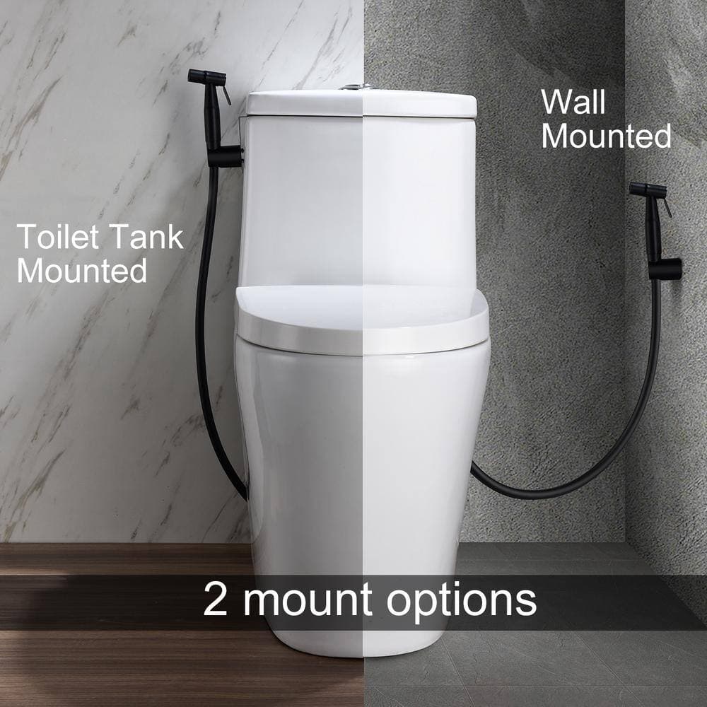 Unbranded Bath Bidet Sprayer Handheld Bidet Attachment for Toilet, Anti-Rust and Anti-corrosion, Matte Black (3)