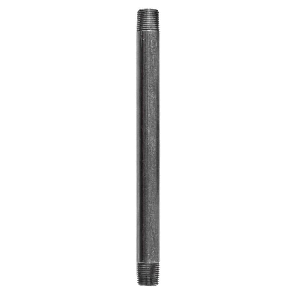 STZ 1/2 in. x 11 in. Black Steel Nipple (1)